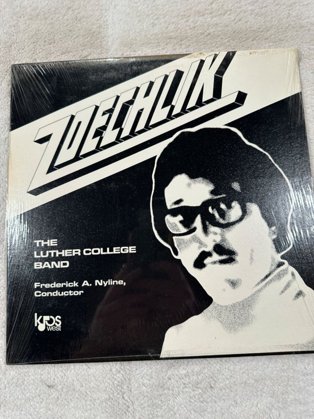 Zdechlik The Luther College Band LP 1970s Vinyl Conducted By Frederick Nylin